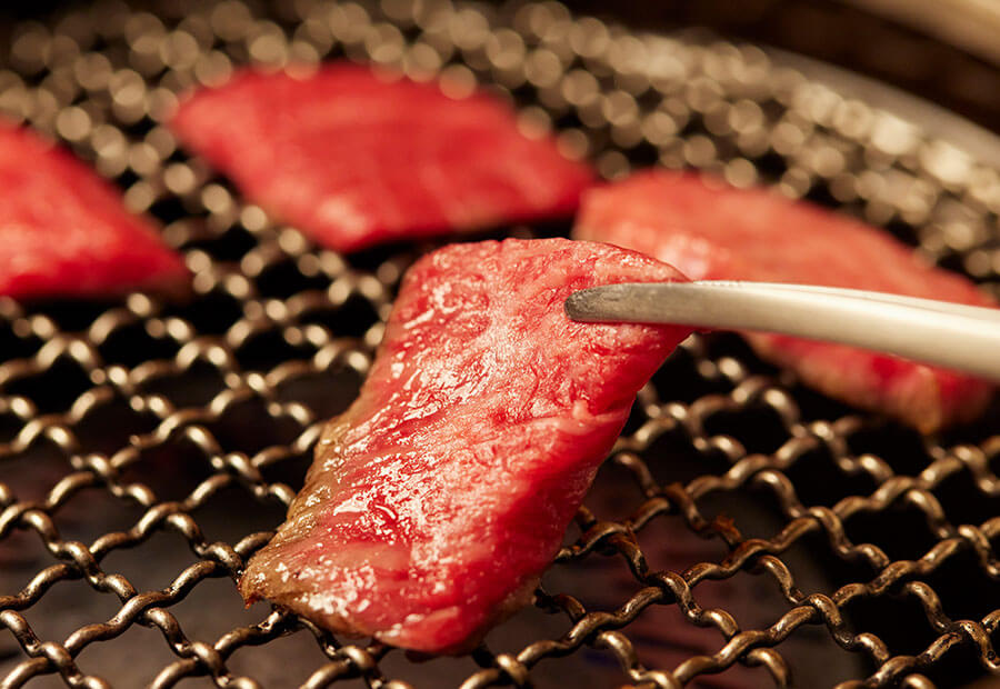 焼きシーン