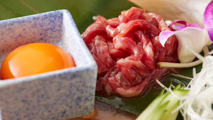 和牛ユッケ